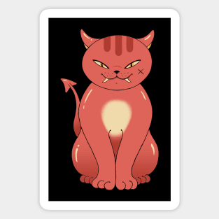 Oni Cat Magnet